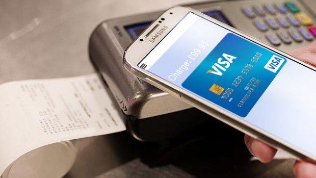 Оплата бесконтактной картой через pos-терминал