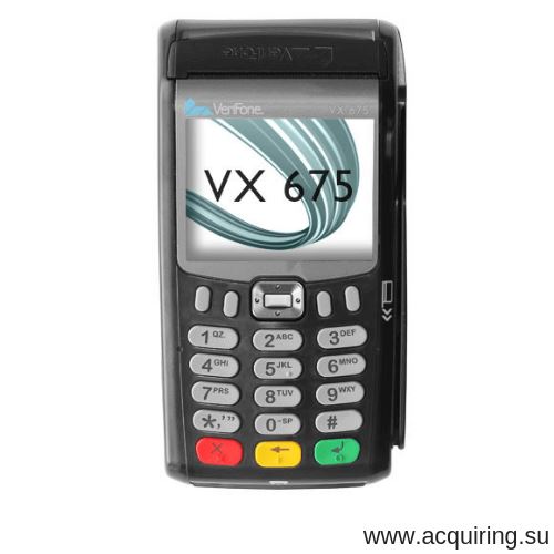 POS-терминал Verifone VX675 с подключением через сим-карту (GPRS) под Прими Карту