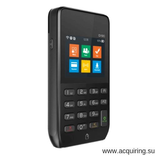 Мобильный пин пад PAX D190 (USB / Bluetooth) под Прими Карту