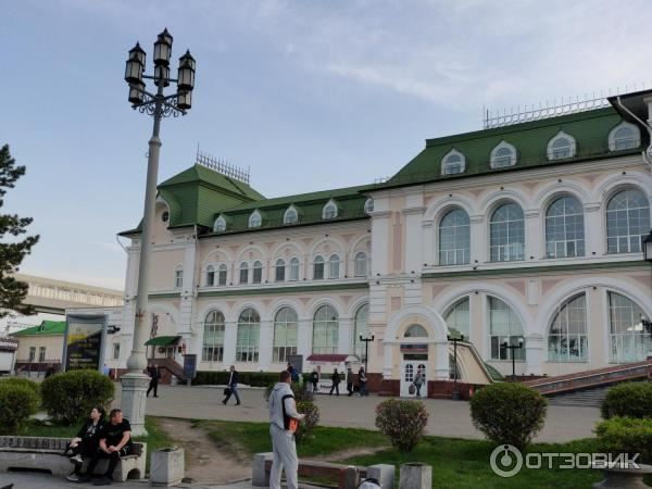Железнодорожный вокзал Хабаровска (Россия, Хабаровский край) фото