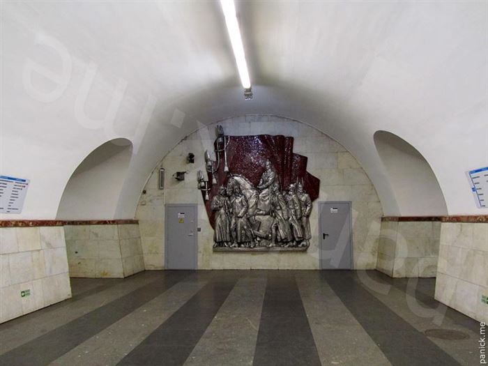 Питерское метро, станция Фрунзенская