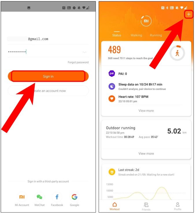 Войти-mi-fit-app