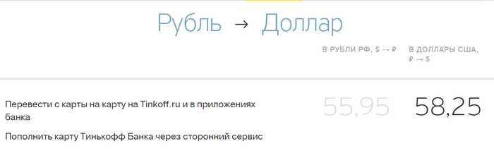Банк Тинькофф Официальный Сайт Курс Валют на Сегодня