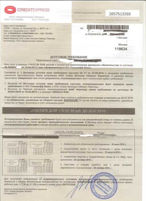 Договор Цессии Тинькофф Что Это Такое